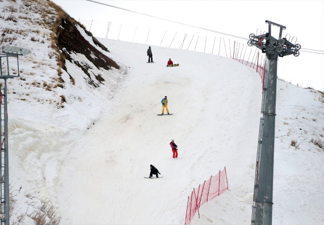 Kayakseverlerin tercihi Palandöken